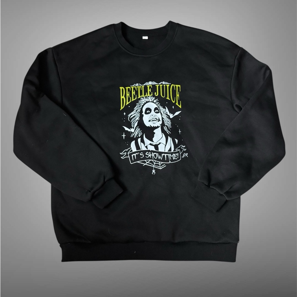 Beetlejuice crew neck sweater